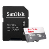 Cartão Memória San Disk 128gb 10 Ultra Câmera Fotográfica 
