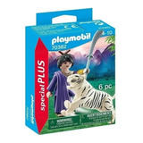 Playmobil Luchador Asiatico Con Tigre Special Plus 70382 Ed