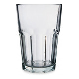 Vaso Oslo 400 Ml. Pack X 36 Clasico Facetado. Rigolleau Color Vidrio Transparente