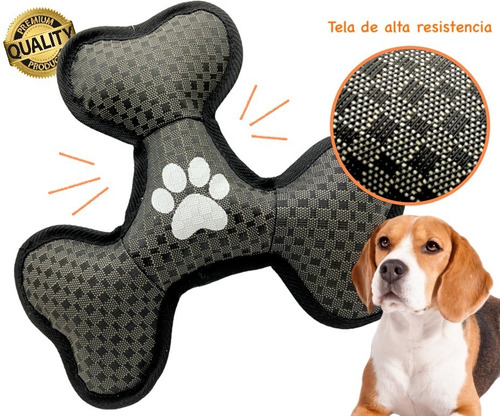 Juguete Para Perros Peluche De Tela Resistente Con Sonido