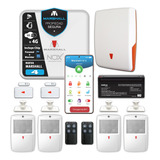 Kit Alarma Inalámbrica Marshall 4 Wifi + 4g Casa Local 