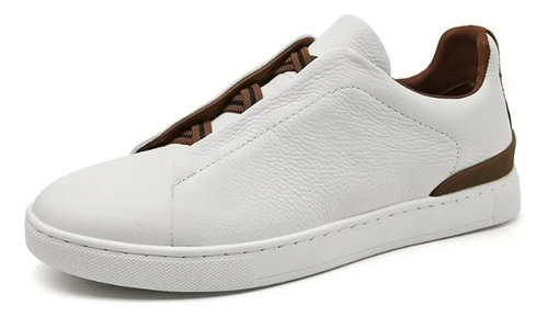 Zapatillas Tenis Zegna De Triple Punto De Punta Bajana De