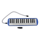 Melodica Symphonic 32 Teclas Azul C/estuche Escolar