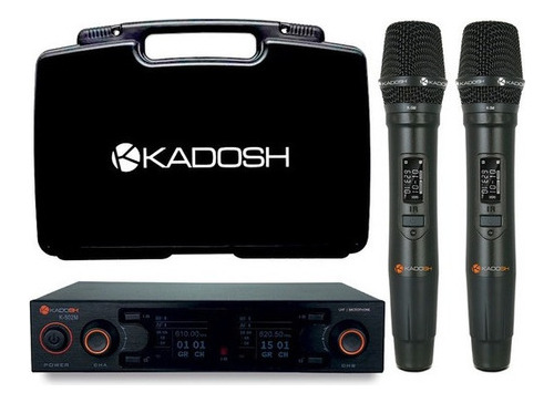 Microfone Sem Fio Kadosh C Bateria Recarregavel K502m