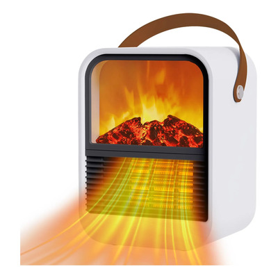 Calentador Eléctrico Para Chimenea Zjflnzyc Portátil Mini Bl