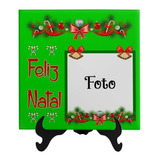 Quadro Em Azulejo Personalizado Presente Para Natal Com Foto