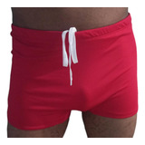 Sunga Masculina Boxer Adulto Moda Praia Proteção Solar Uv50