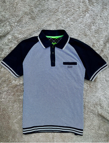 Playera De Punto Hugo Boss Green Label Talla M De Hombre