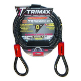 Cable Trimax Trimaflex De Doble Bucle Multiuso, Acero