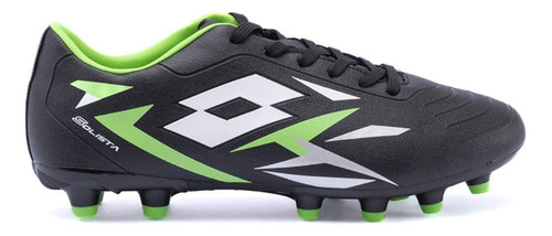 Zapato Fútbol Hombre Lotto - Solista Iv Negro Verde