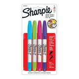 Marcador Sharpie Twin Tip Blister X4 Colores