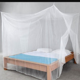 Mosquitero Cuadrado Tul Cubre Cama 2 Plazas King Repelente