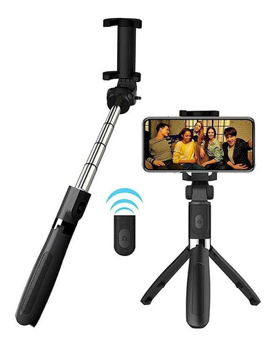 Kit Baston Tripode Selfie Bluetooth Ss Ios Android