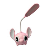 Velador Lampara Led Infantil Recargable Usb Personaje Stitch