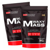Kit 2x Hipercalórico Waxy Mass 3kg - Bodybuilders