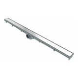 Ralo Linear Inox 5x100 Invisivel Oculto Banheiro Banho Sifao