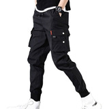 Pantalones Cargo Tipo Joggers Casuales De Hip Hop For Hombre