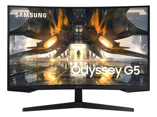 Monitor Curvo Samsung Odyssey G55a Qhd 32, 165hz, 1ms