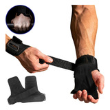 Callera De Piel Crossfit Gym Muñequera Guante Deportivo Grip