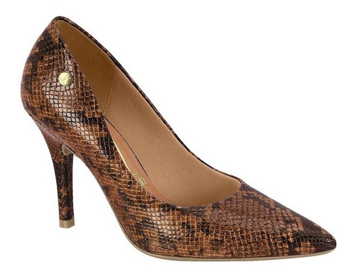 Scarpin Salto Animal Print Vizzano Ref 11841101 Scafcalçados