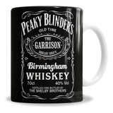 Taza De Cerámica Peaky Blinders Etiqueta Whiskey - En Caja