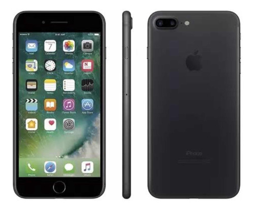 Apple iPhone 7 Plus 128 Gb- Preto+ Carregador- Ler Descrição