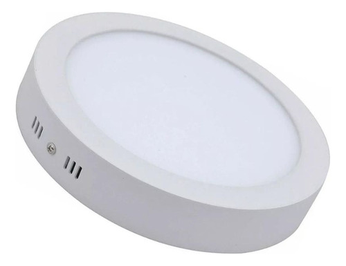 Plafón Led De Aplicar Redondo 36w Resiliente Blanco Neutro