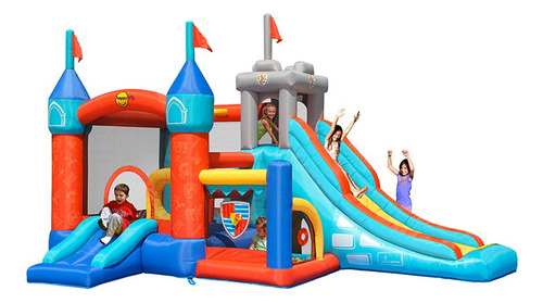 Juego Inflable Renner Modelo Castillo Medieval 485x320x295cm