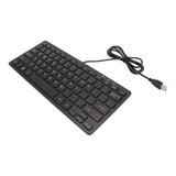 Teclado De 78 Teclas Con Cable Usb, Ultrafino, Mini Portátil