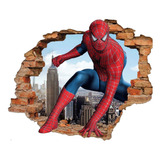 Adesivo De Parede Quarto Infantil Homem Aranha 3d