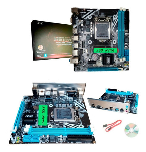 Placa Mãe Lga1150 Ddr3 Intel I3 I5 I7 Ssd Nvme Sata 3 Usb3.0