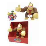 Figura Donkey Kong Maulee Mario Bros Juegue Rea De Colección