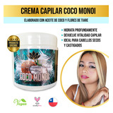 Crema De Masaje Capilar Orgánica Y Vegana Coco Monoi 