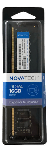 Memoria Ram Novatech Ddr3 2gb 1600mhz Pc