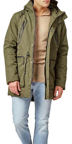 Campera Parka Hombre Impermeable Frio Bien Abrigada Briganti