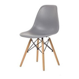 Silla Eames Color Gris Excelente Calidad X2 Unid Cuota