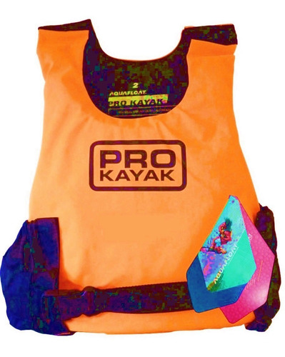 Chaleco Salvavidas Pro Kayak Niños Aquafloat Emp Nautica