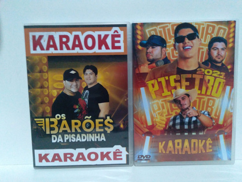 Dvd Karaokê Baroes Da Pisadinha 