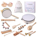 Juguetes De Instrumentos Musicales Niños, 16 Piezas, I...