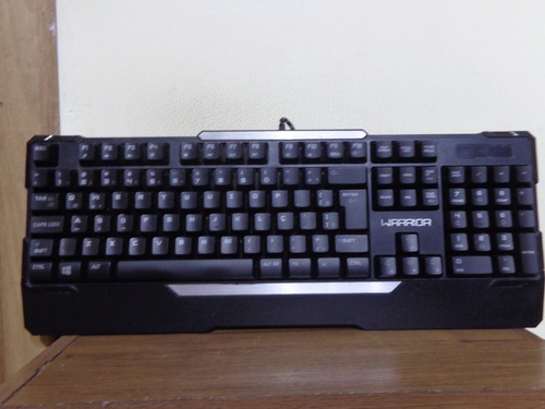 Teclado Multilaser Semi Mecânico Warrior Tc208 Usado 