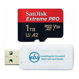 Tarjeta De Memoria Sandisk Extreme Pro Microsd De 1tb C...