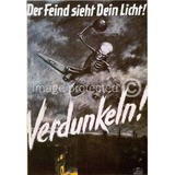 Der Feind Sieht Dein Licht Alemán Segunda Guerra Mundial Pos