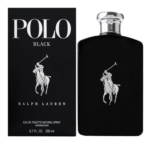 Polo Black 200 Ml By Ralph Lauren Con Sello Asimco