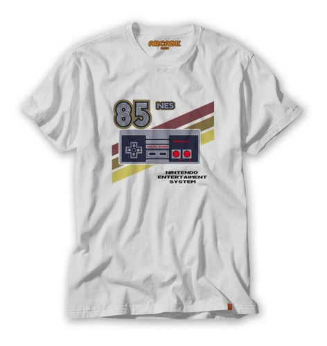 Camiseta Gamer Retro Old School Nes 85 Nintendinho B