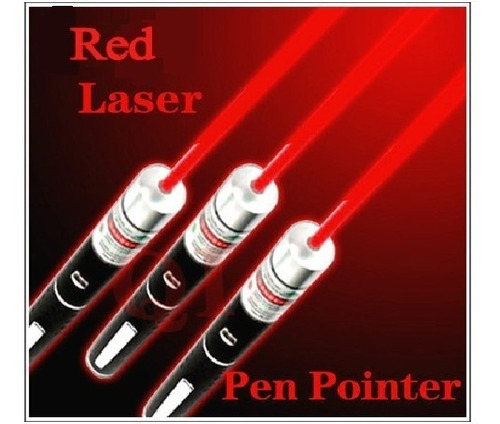 Caneta Pointer Laser Vermelho 5mw - 650 Nm