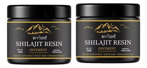 2pcs Resina De Shilajit Natural Pura Orgánica Del Himalaya