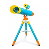 Telescopio Infantil + Proyector Y 24 Imagenes Espaciales