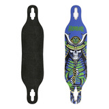 Shape Longboard 40 Recortado Hondar Freeride Maple Com Lixa