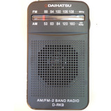  Radio Portátil Am Fm Daihatsu D-rk9 Agente Oficial Daihatsu