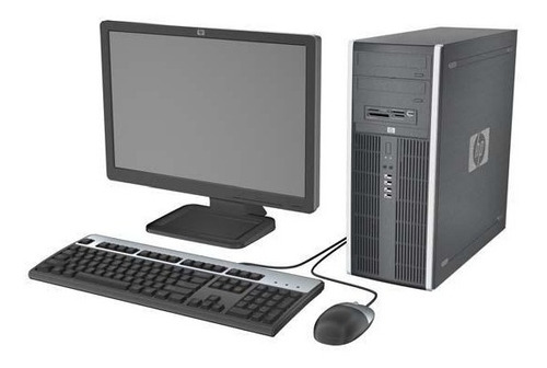 Pc Completa  Dual +monitor Lcd De 17 +4gb+ Gb160 Disco